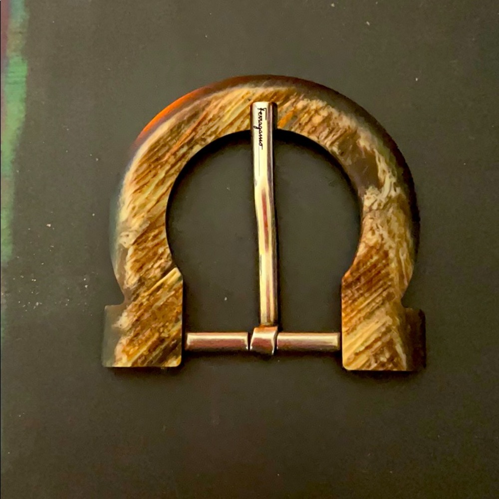 Salvatore Ferragamo Single Gancio belt buckle